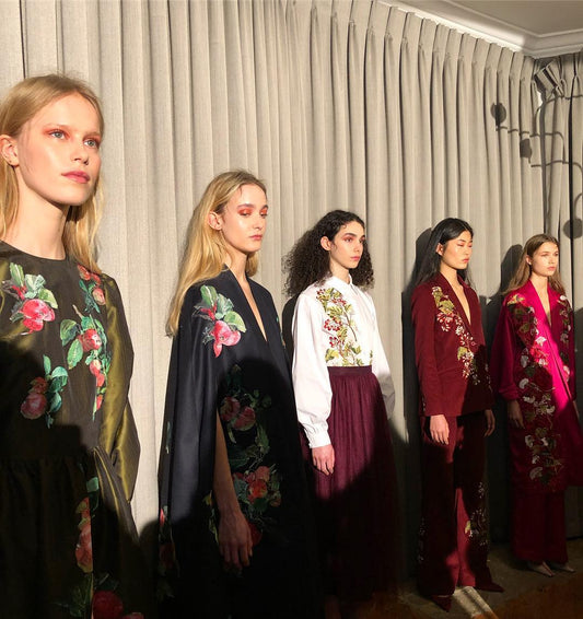 Alice Archer at London Fashion Week, AW19