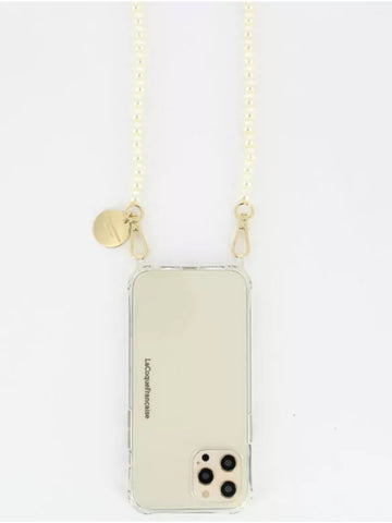 AGATHE PHONE CHAIN PEARL