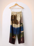 WIDE LEG PANT VILLAGE MULTI