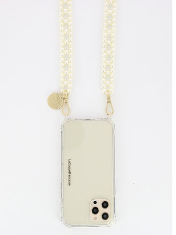 INES PHONE CHAIN PEARL