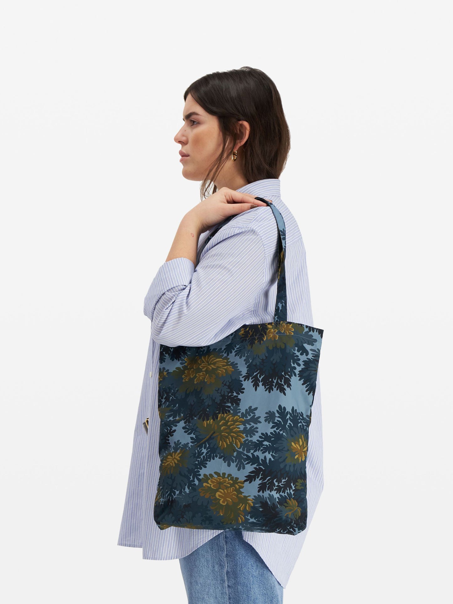 SAC SHOPPER FONTAINEBLEAU BLEU MARINE 