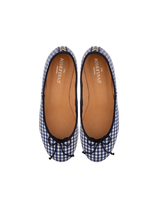 BALLERINAS BLUE CHECK