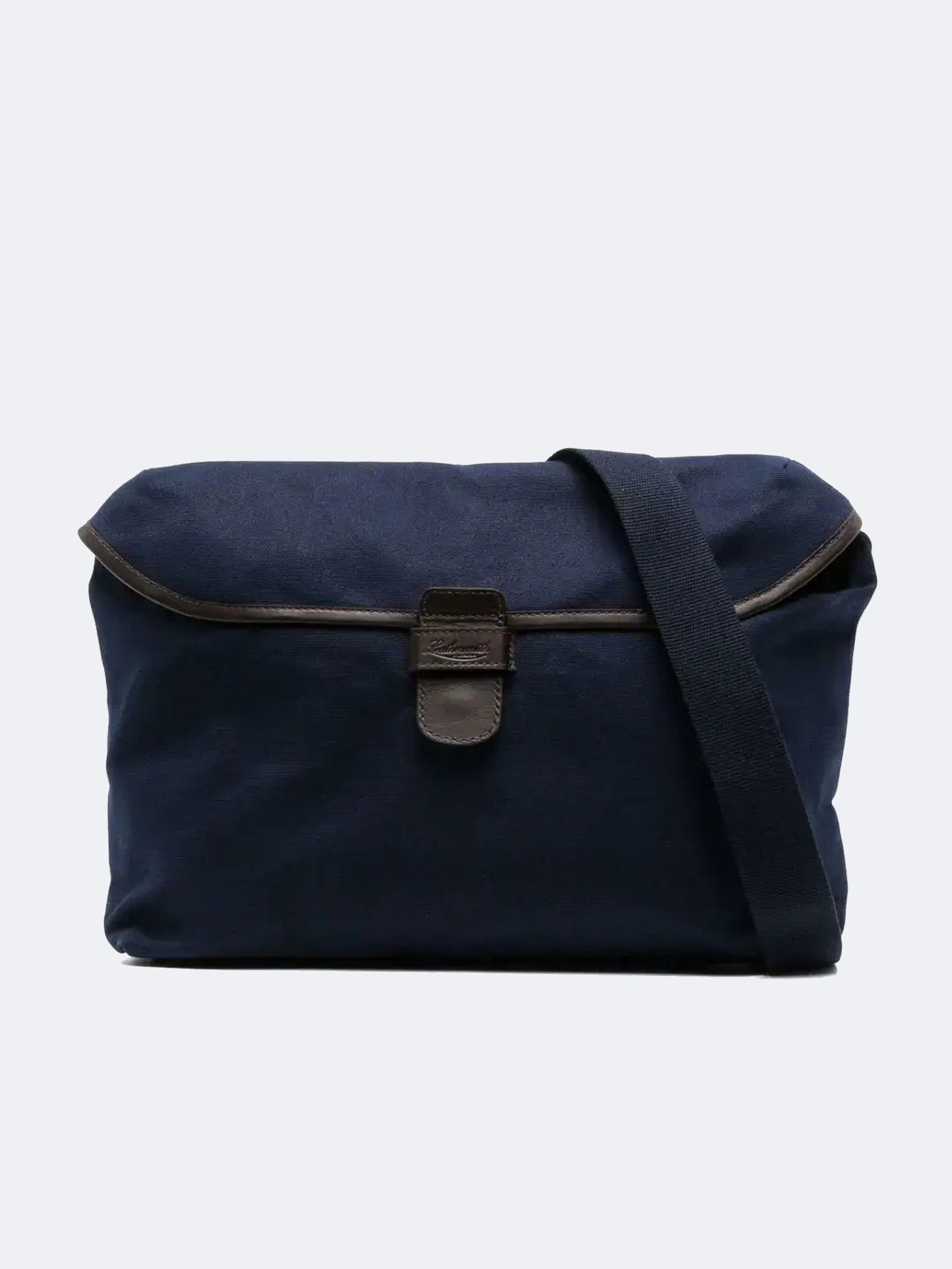 SAC MESSAGER EN TOILE BLEU MARINE 