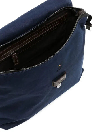 CANVAS MESSENGER BAG NAVY