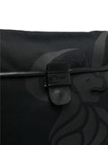 CANVAS LION MESSENGER BAG BLACK