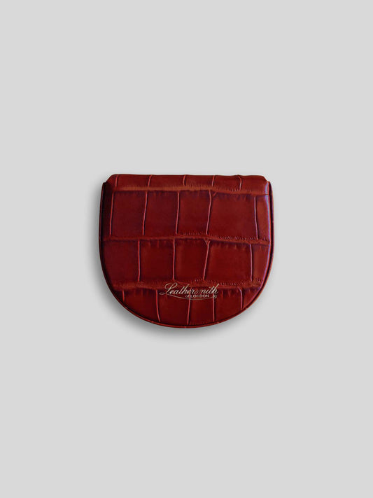 COIN PURSE CROC SPICED JAM RED