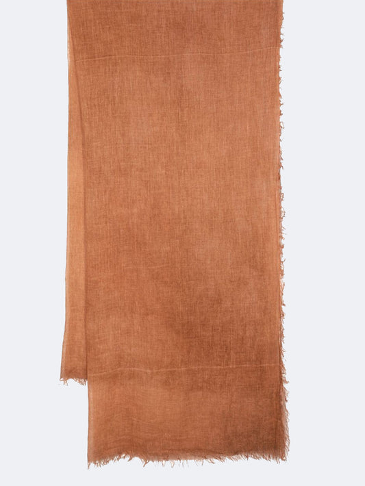 COTTON SCARF RUST