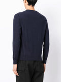 CASHMERE V-NECK SWEATER NAVY