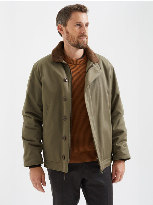 DECK JACKET KHAKI