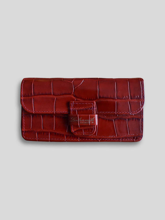 CROC GLASSES CASE SPICED JAM RED