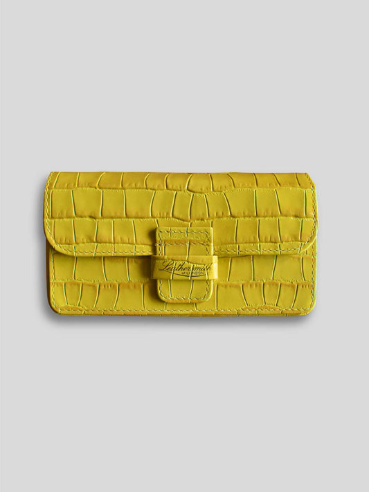 CROC GLASSES CASE GC YELLOW