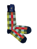 HARLEQUIN SOCK NAVY BRIGADE