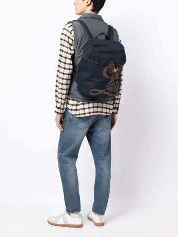 CANVAS LION BACKPACK NAVY