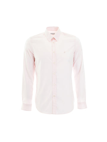 CHEMISE EN COTON ROSE PÂLE 