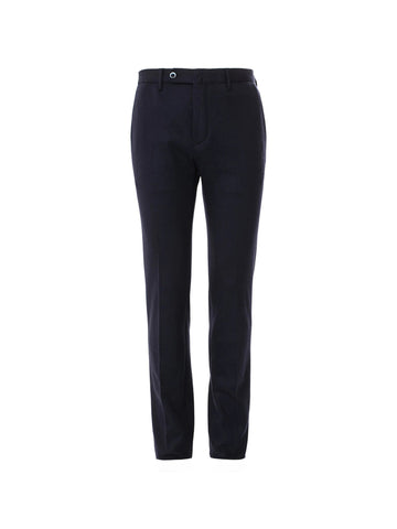 PANTALON EN LAINE MARINE 