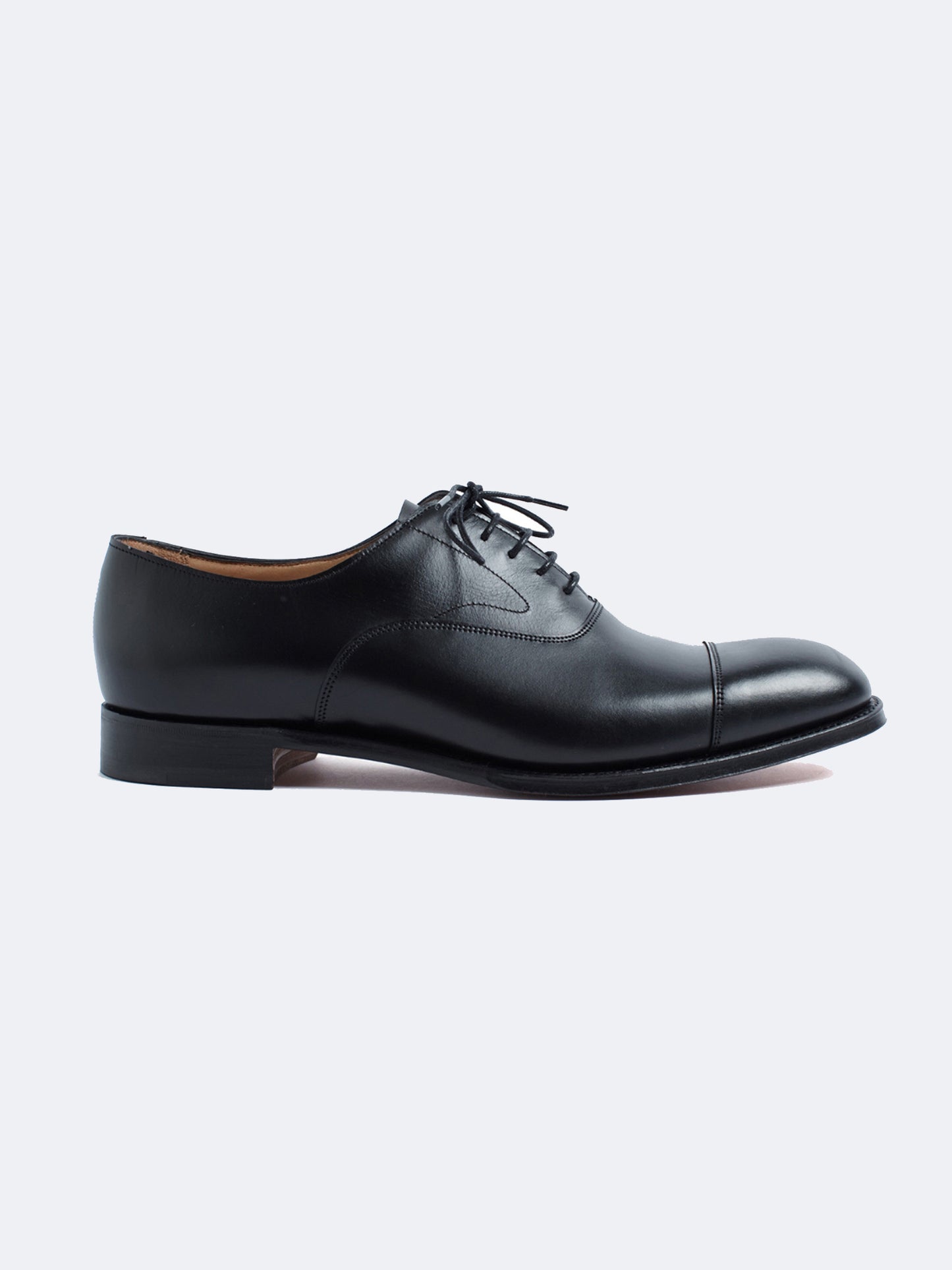 CHAUSSURE EN CUIR ALFRED OXFORD NOIRE 