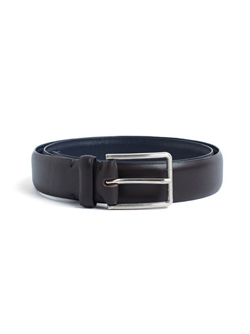 LEATHER BELT CHOCOLATE