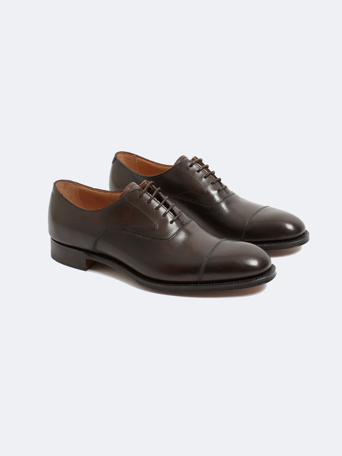 CHAUSSURE EN CUIR OXFORD ALFRED MARRON 