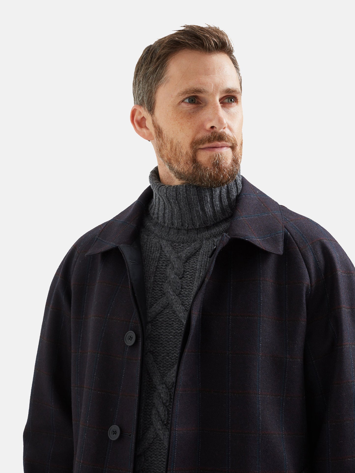 MANTEAU PIMLICO BLEU MARINE 