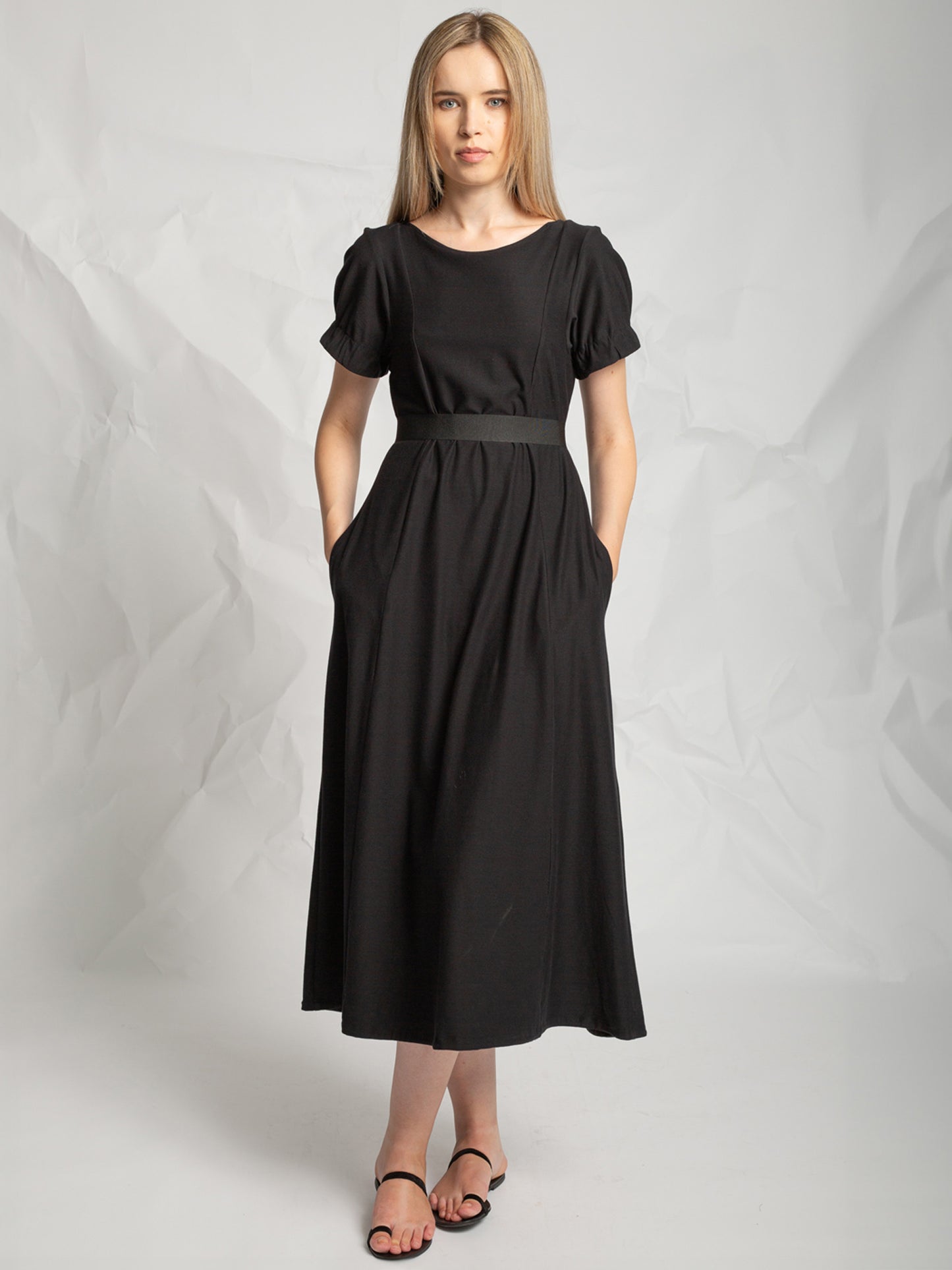 ROBE MIDI B871 NOIRE