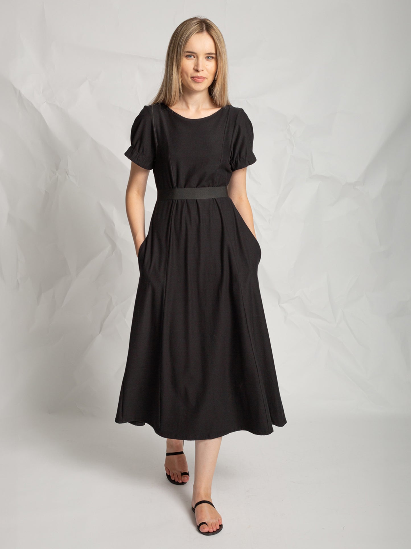 ROBE MIDI B871 NOIRE