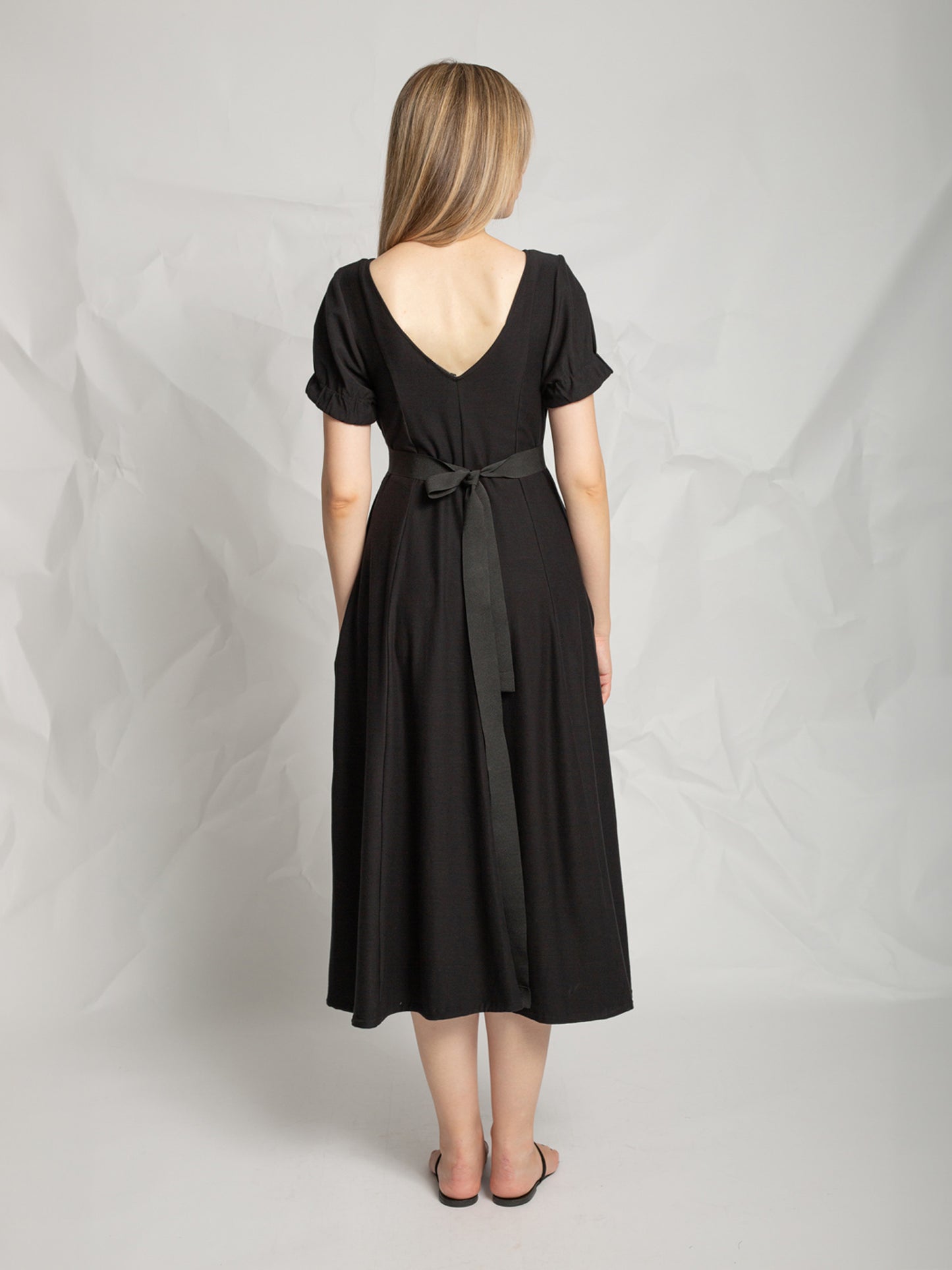 ROBE MIDI B871 NOIRE