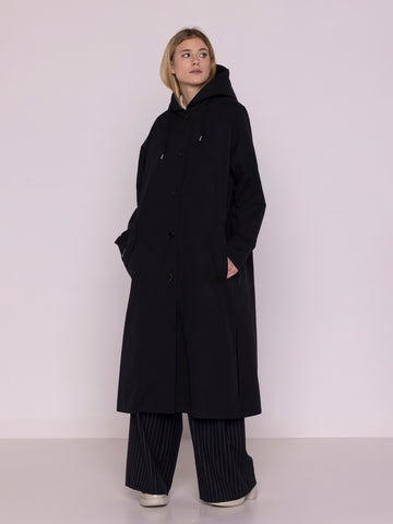 OVERSIZED RAINCOAT BLACK