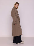 TRENCH-COAT OVERSIZE TAUPE