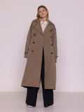 TRENCH-COAT OVERSIZE TAUPE