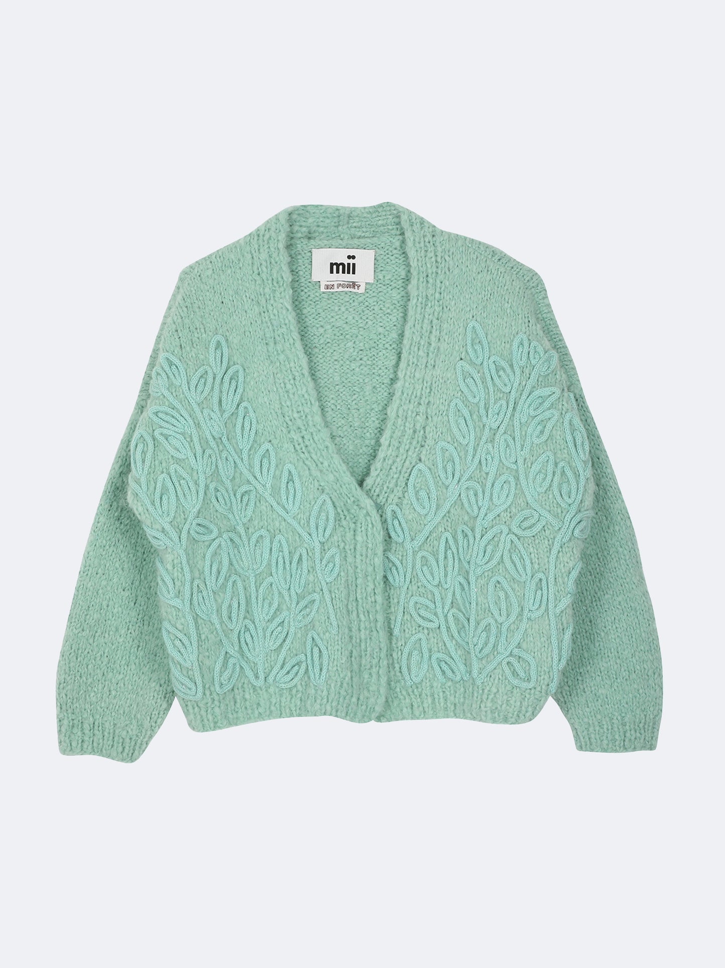 ERNST CARDIGAN MINT GREEN