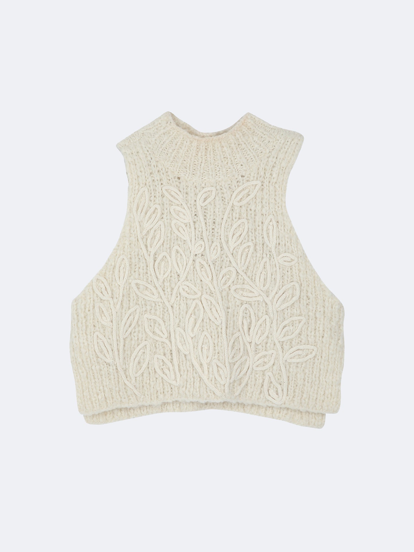 MAYA PULL KNIT OFF WHITE