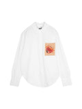 CHEMISE EN COTON BRODERIE MILOU LE CRABE 