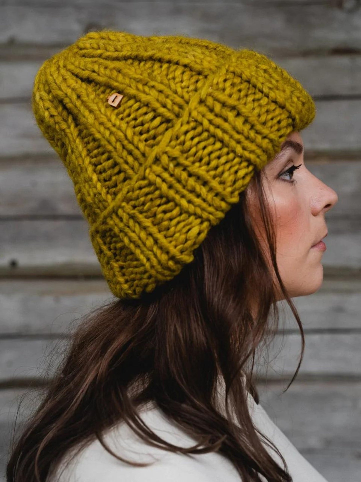 MAALARI MUFFI WOOL BEANIE YELLOW