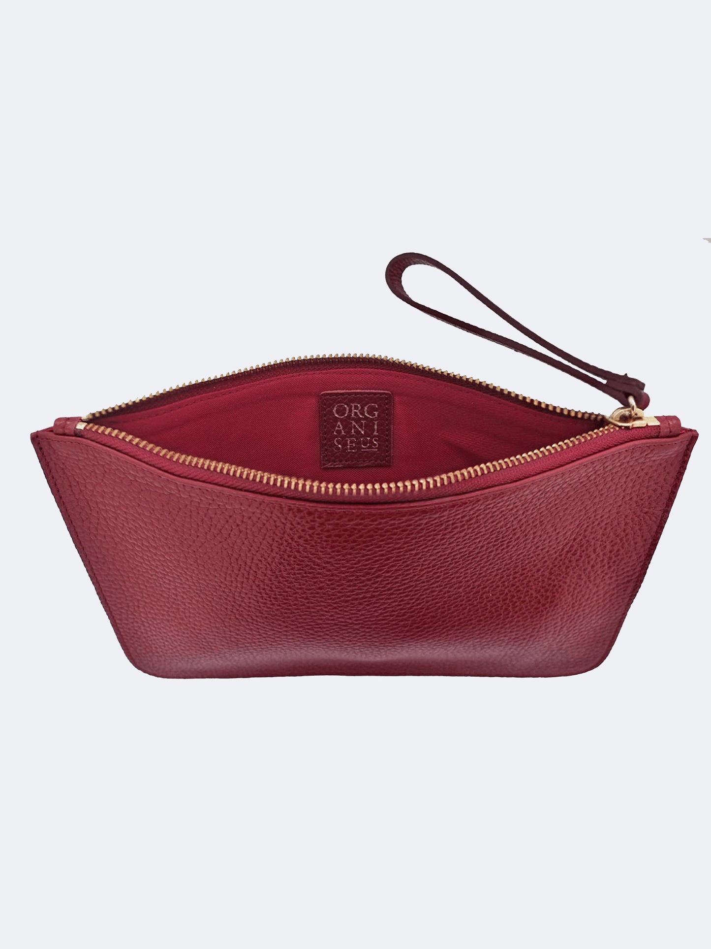 SLOANE POUCH DARK RED