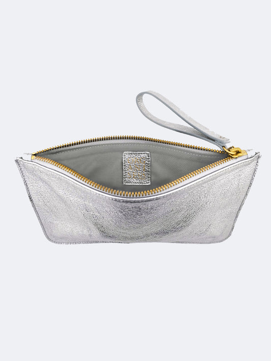 POCHETTE SLOANE ARGENT 