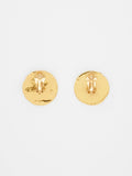 ANTIQUE COIN CLIP EARRINGS