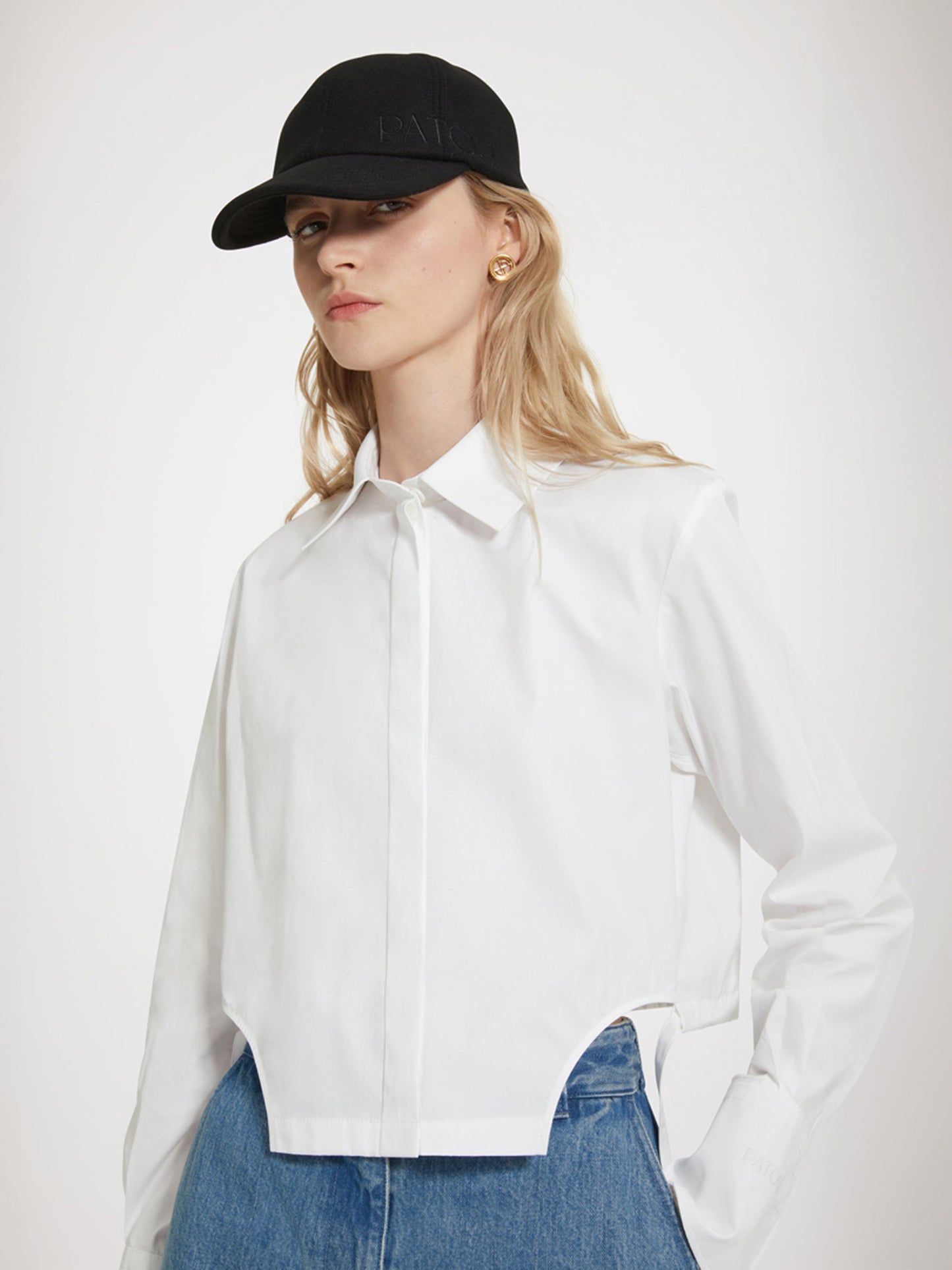 BLOUSE COURTE BLANCHE 