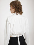 CROPPED BLOUSE WHITE