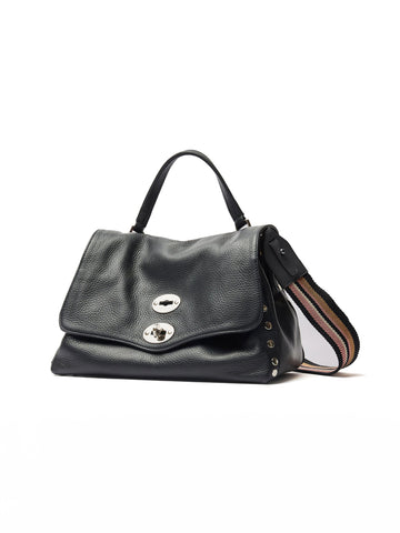 POSTINA GIORNO BLACK TOTE