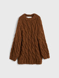 PEETERS CABLE KNIT UMBER