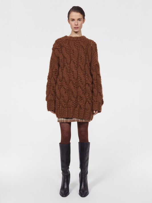 PEETERS CABLE KNIT UMBER