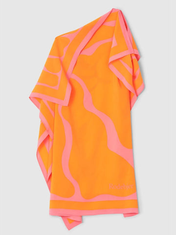 BISCOTTI DRESS PINK/ORANGE