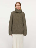 COURAGE TURTLENECK DARK GREEN