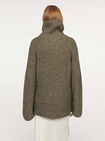 COURAGE TURTLENECK DARK GREEN