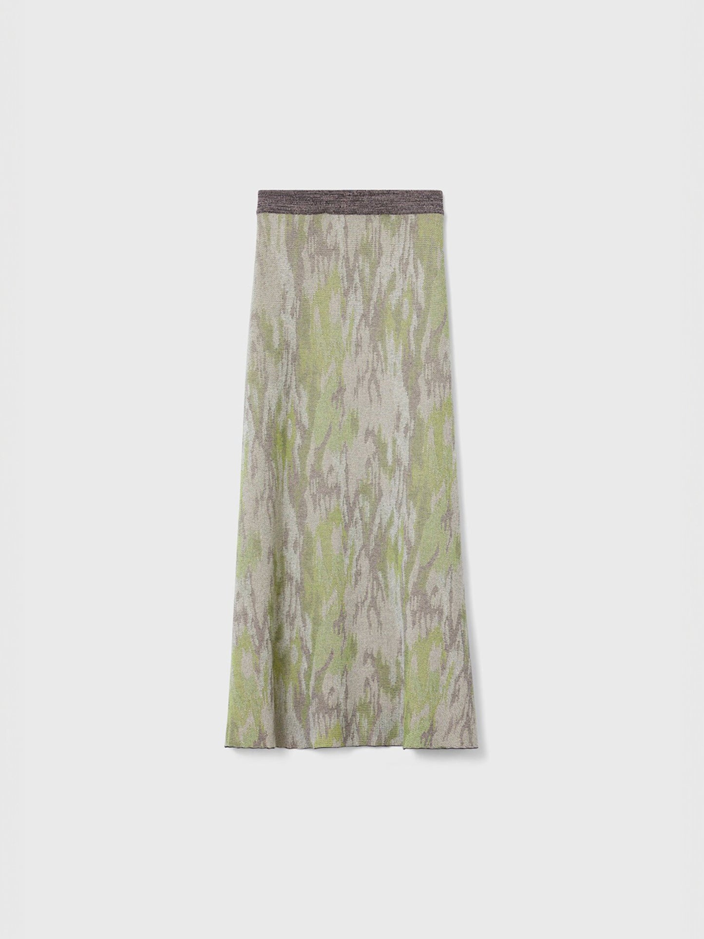 FLORA JAQUARD KNITTED SKIRT