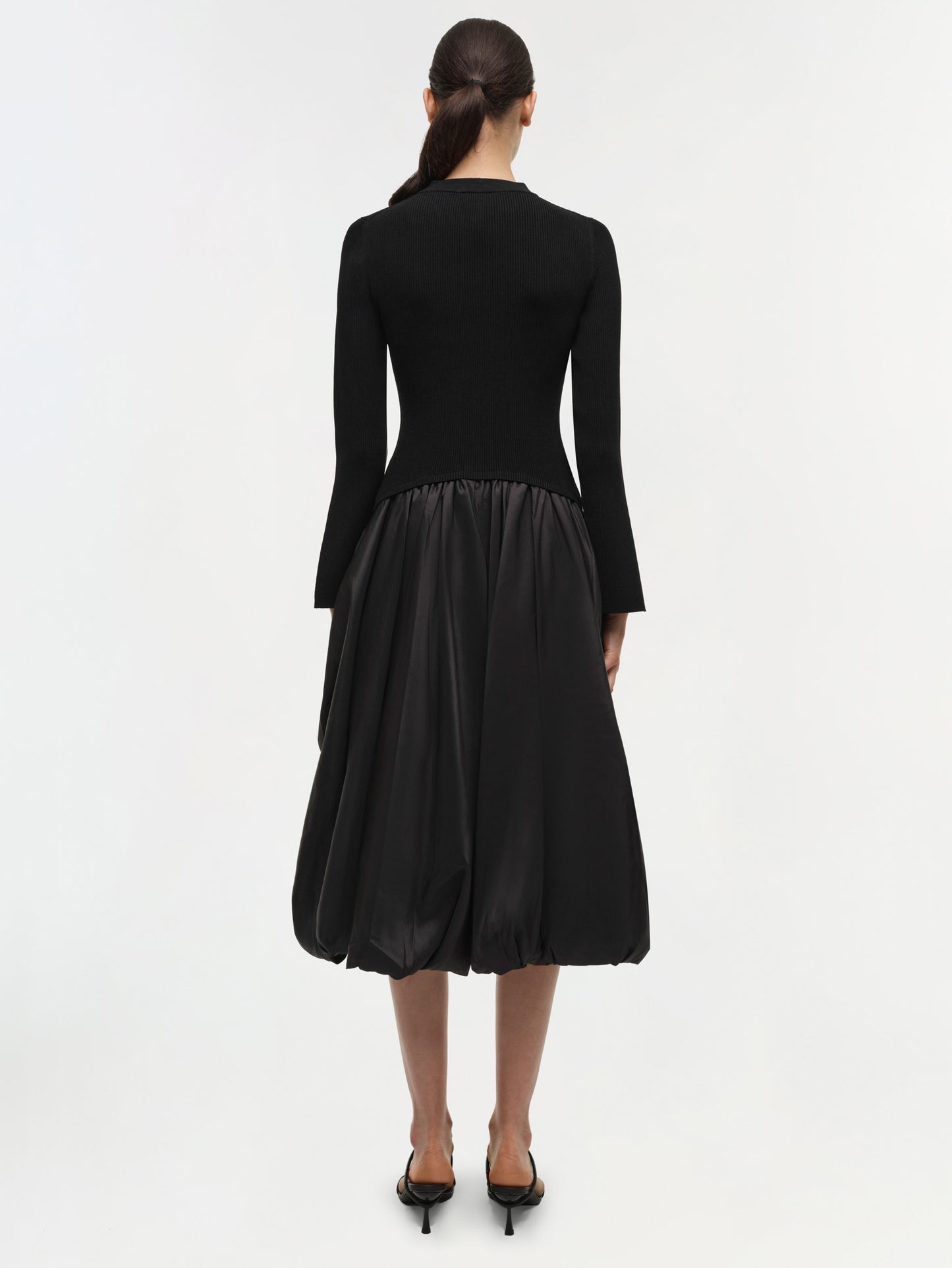 KENLIE MIDI DRESS BLACK