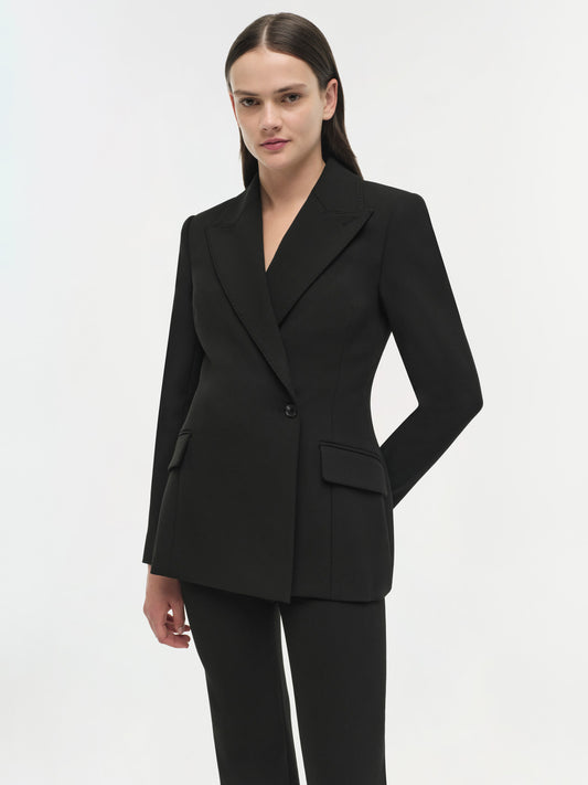 SURABHI BLAZER BLACK