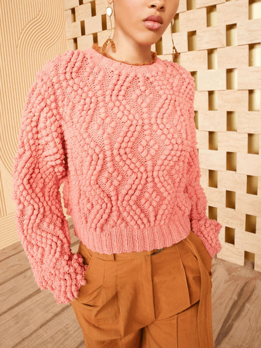 KIMBERLEY PULLOVER DAHLIA