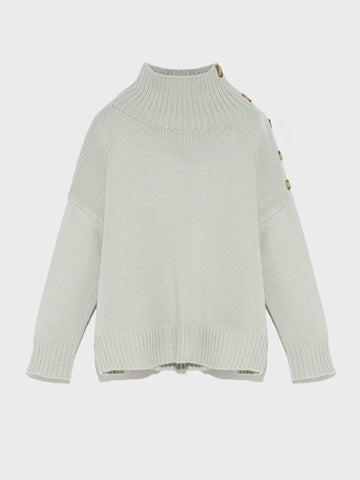 CASHMERE WOOL KNIT SAGE