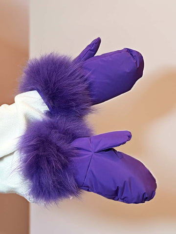 MITTENS PURPLE